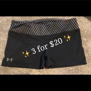 Spandex under armour shorts